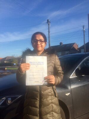 Driving Instructor Brentwood more great praise