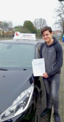 Driving Schools Romford secure another passer