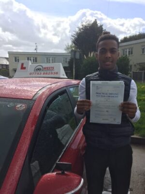 Driving Schools Harold Hill secures another first time pass