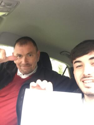 Driving lesson Harold Hill secures another first time pass well done Emrah