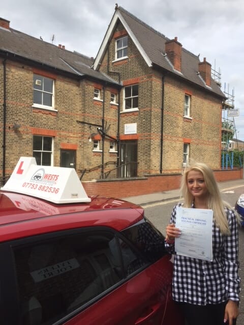 Driving lessons Romford fantastic pass 4 driving faults