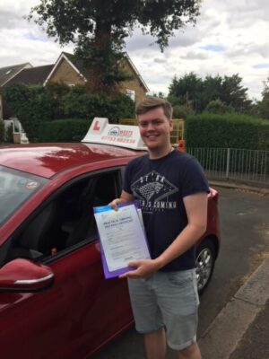 First Time Pass Taking Driving Lessons Emerson Park