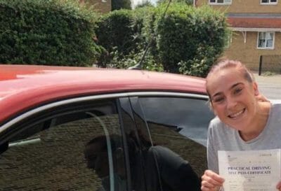 Automatic Driving Lessons Hornchurch secures another first time pass