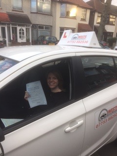 Passed at Goodmayes with 2 faults after taking driving lessons Goodmayes